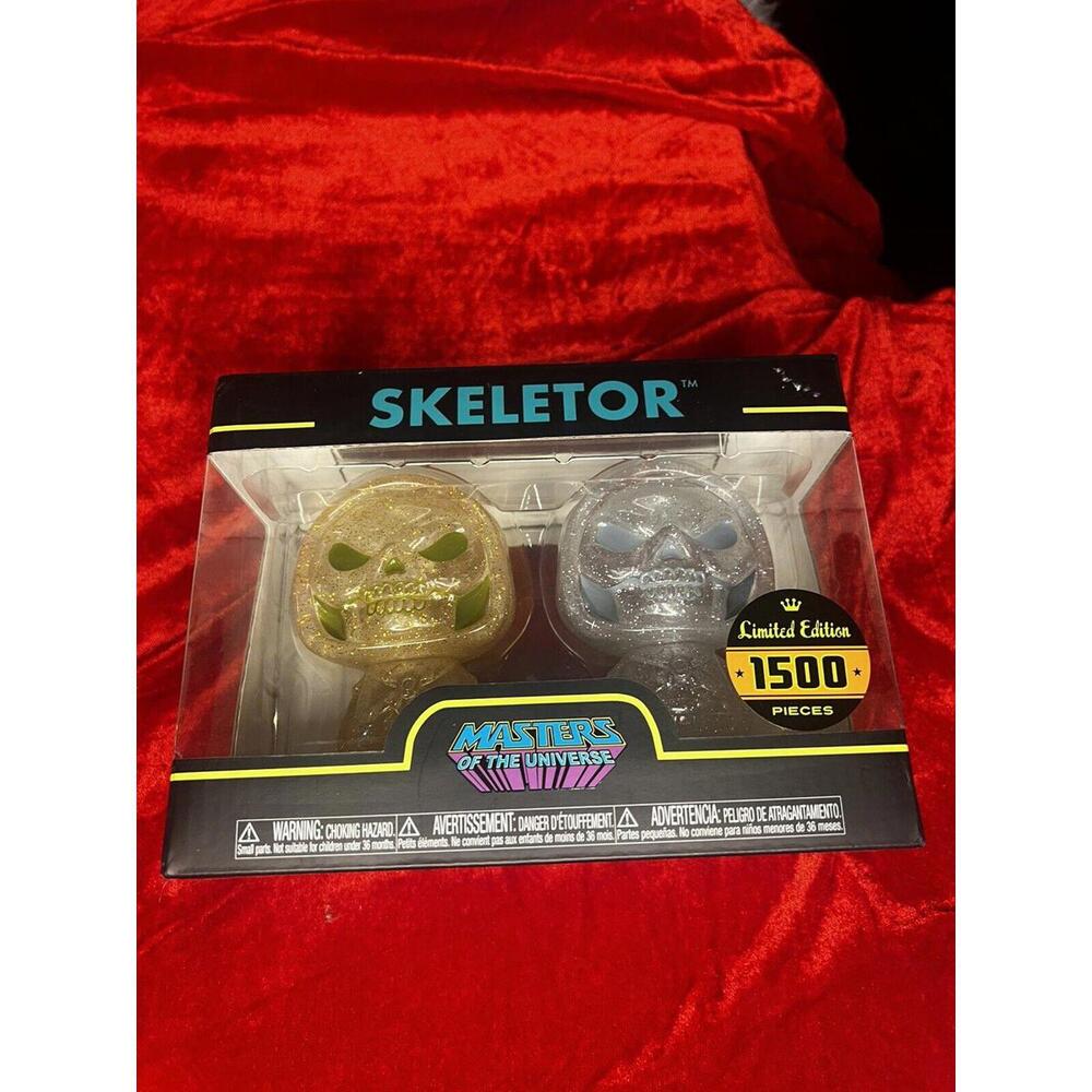 Skelator Masters Of The Universe Funko Gold Silver limited edition 1500 RARE!